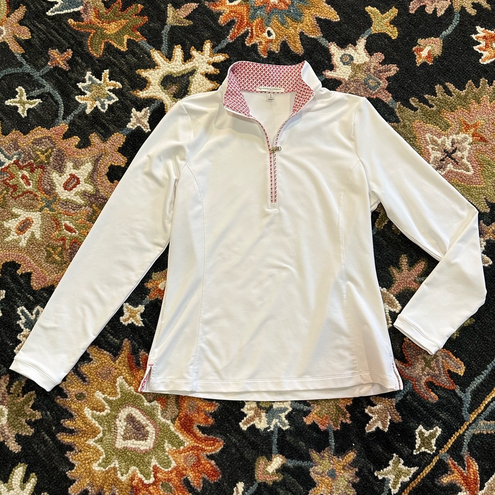 Fairway & Greene Ladies Quarter Zip Pullover